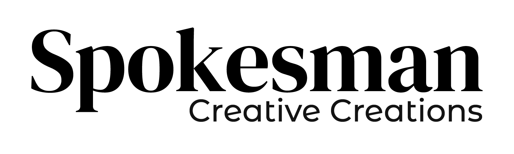 Logo of Spokesman Creative Creations